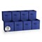Sorbus Large 13" Storage Bins - 8 Pack Sturdy Collapsible Fabric Storage Cubes with Handles